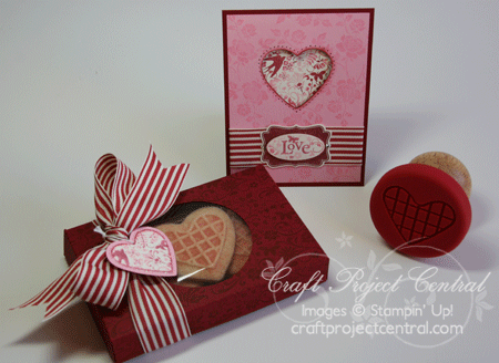 Sweet Pressed Cookie Box & Card Sweet Pressed Cookie Box & Card